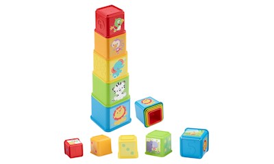 Bunte Stapelwürfel