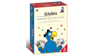 Jasskartenspiele Globi d/f/i für Kinder ab 6 Jahren