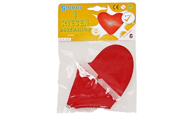Riesenballon Herz