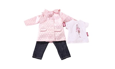 Puppen Zubehör Götz Mantel, Hose, Shirt 45-50cm