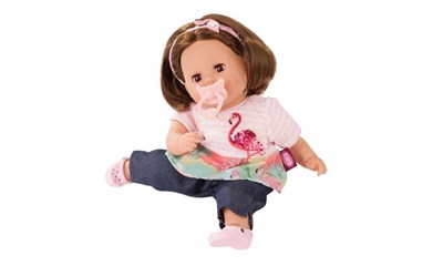 Götz Cosy Aquini Europäer 33cm Badepuppe braune Haare geht nicht unter und trock