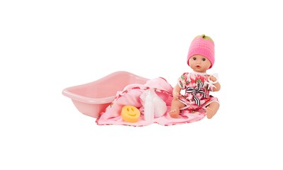 Götz Set Aquini Mädchen 33cm Badepuppe mit Trink- und Nässfunktion mit Zubehör,