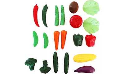 Gemüse im Netz, 28 Stück