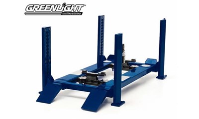 Four-Post Lift blau