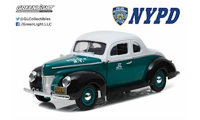 1940 Ford Deluxe Coupe NYPD
