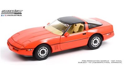 1984 Chevrolet Corvette C4 Hugger Orange