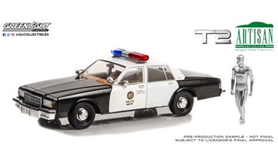 1987 ChevroletCaprice Metro Police w/T-1000 Figure