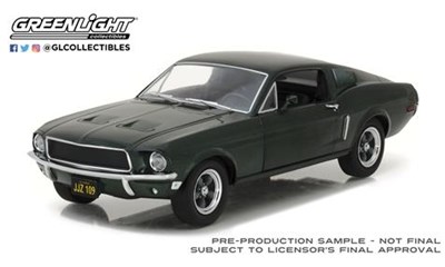 1968 Ford Mustang GT Fastback Highland Green