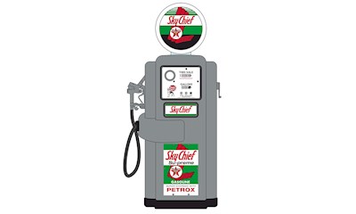 1948 Wayne 100-A Gas Pump Texaco Sky Chief Su-Preme
