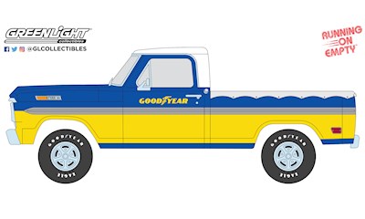 1969 Ford F-100 with Bed Cover Good Year Tires - Running on Empty
