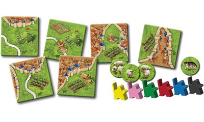Carcassonne - Moutons et Collines (Ext. 9) (f)