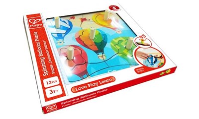 Puzzle drehende Ballons