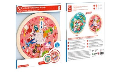 Puzzle Berufs-Karussell
