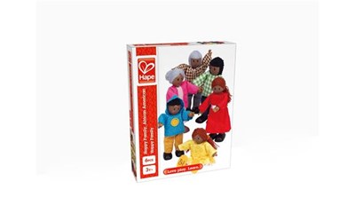 Afrikanische Puppen-Familie - 6-teilig