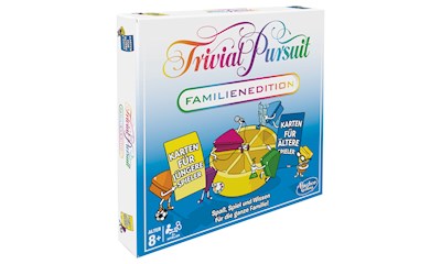 Trivial Pursuit Familie, d ab 8 Jahren, 2-6 Spieler, Wissensquiz für alle