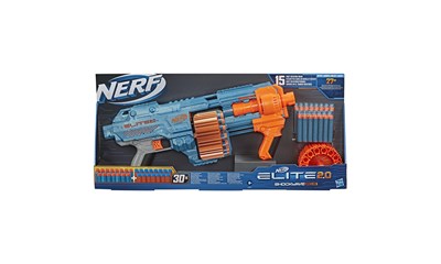 Nerf Elite 2.0 Shockwave RD 15, ca. 67x28x8 cm, Blaster, 30 Nerf Darts, ab 8 Jah