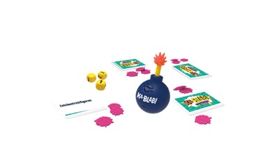 HASBRO Gesellschaftspiel Kablab, Spass für Schnelldenker Denkspiel ...
