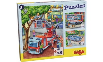 Puzzles Polizei, Feuerwehr & Co.