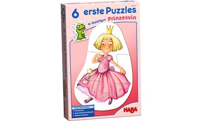 6 erste Puzzles - Prinzessin