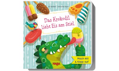 Das Krokodil liebt Eis am Stiel (d) **