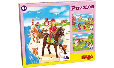 Puzzles Pferdefreundinnen