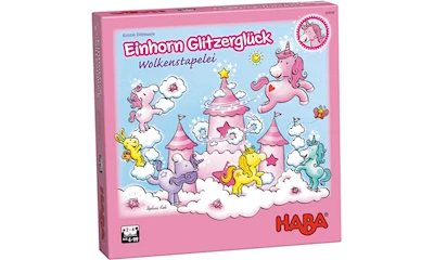 Einhorn Glitzerglück – Wolkenstapelei