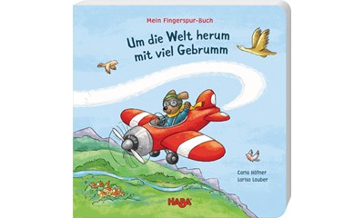 Mein Fingerspur-Buch – Um die Welt herum mit viel Gebrumm (d) **
