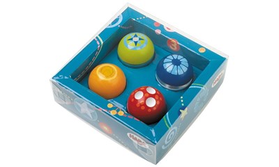 Spielzeug Entdeckerkugeln 4er Set