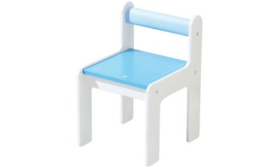 Kinderstuhl puncto blau **