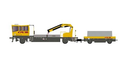Gleiskraftwagen Robel Serie 700 CFL, Ep.V-VI, mot.