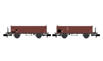 SBB 2 offene Güterwagen L6, Holz-Ausführung Ep.III