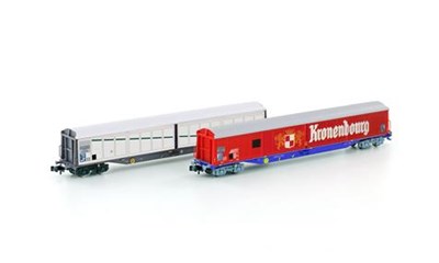 2 Schiebewandwagen Habis SNCF Kronenbourg Ep. V