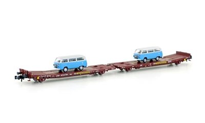 TWA 800 Flachwagen + 2x VW T2 56 Jahre VW T2