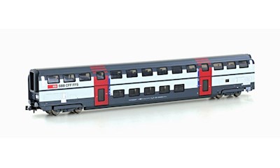 SBB Personenwagen IC Dosto 2.Kl. 2.Nummer Ep.V-VI