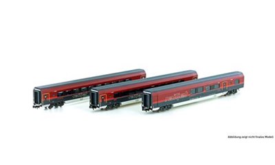 ÖBB Railjet Italien 3-tlg. + Restaurantwagen