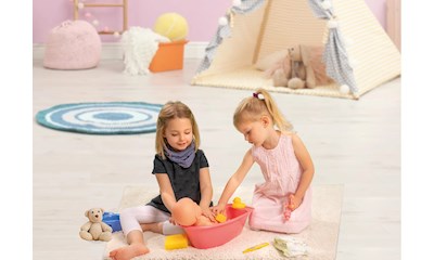 Badewanne gefüllt, 40 cm