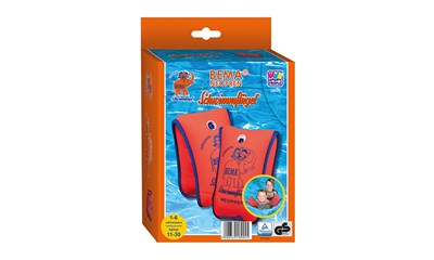 BEMA Schwimmflügel Neopren orange