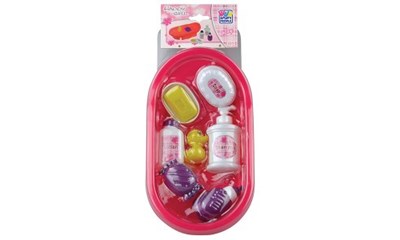 Puppen-Badewanne mit Zubehör