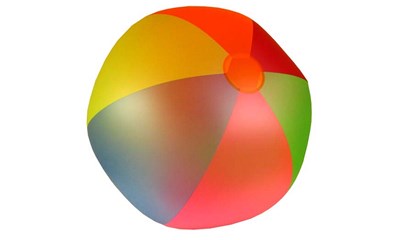 Jumbo Wasserball farbig ca. 85 cm