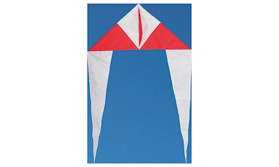 Drachen Simple Flyer Tiger 85x42 cm, ab 5 Jahren, inkl. Griff mit 25 m Schnur