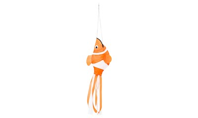 Windsack Clownfish ø 13 cm, 98 cm, Polyester, wetterfest u. lichtbeständig