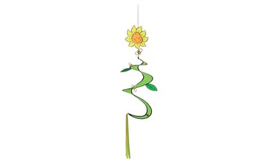 Windspirale Sonnenblume