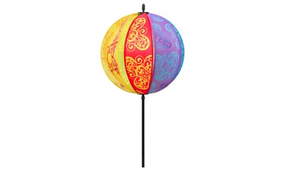 Windspiel Ball Victorian ø 35 cm, Länge 125 cm, wetterfest u. lichtbeständig