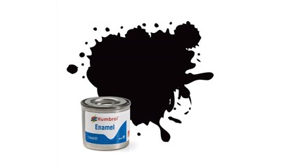 No 85 Coal Black Satin