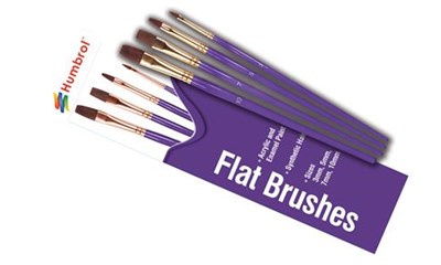 Brush Pack - Flat 3, 5, 7, 10