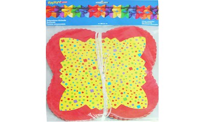 Girlande Fantasie, 6 m Papier