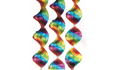 Folienspiralen 60x5 cm, Rotorspiralen, Papier