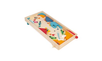 Brettspiel Flipperkasten Pinball, FSC Holz