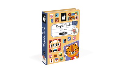 Magnetbuch Mix & Match 72 Magneten und 8 Karten