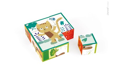 Kubkid Color - 9er Würfelpuzzle